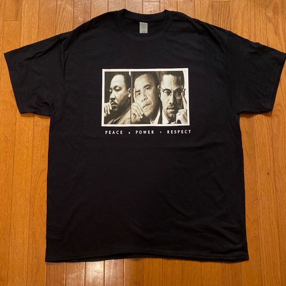 Beautiful new unisex “ Peace, Power, Respect” tee - Picture 2 of 4